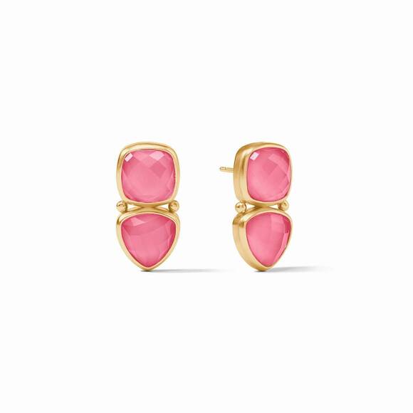 JULIE VOS Jewelry - NEW JULIE VOS women's aquitaine midi earrings in iridescent pink